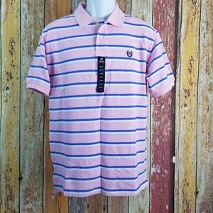 NWT Chaps Short Sleeve Polo Pink Youth Sz XL 20